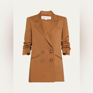 Veronica Beard Rupert Double Breasted Jacket - Whisky